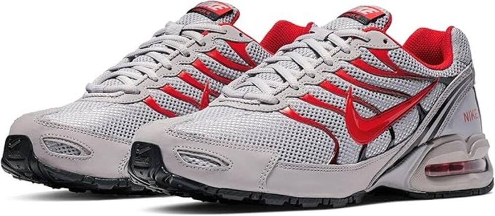 NWT Nike Men's Air Men's Max Torch 4, Atmosphere Grey/University Red-Black, 11